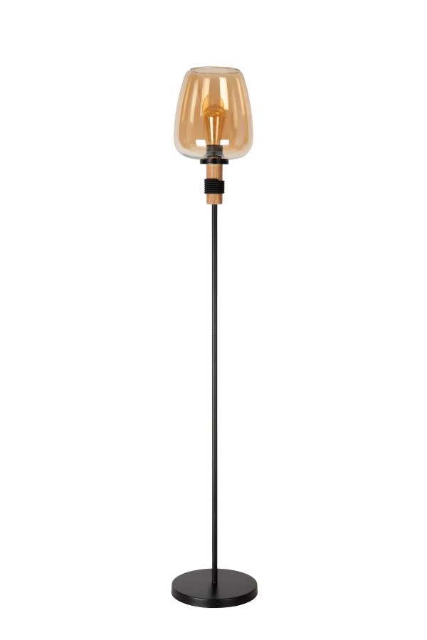 Lucide ILONA - Floor lamp - Ø 34 cm - 1xE27 - Amber - off